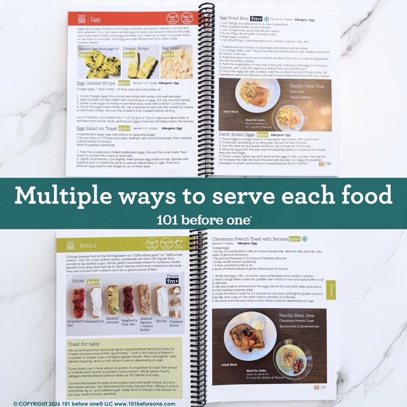 First Bites: The Visual Baby-Led Weaning Guide & Food Tracker