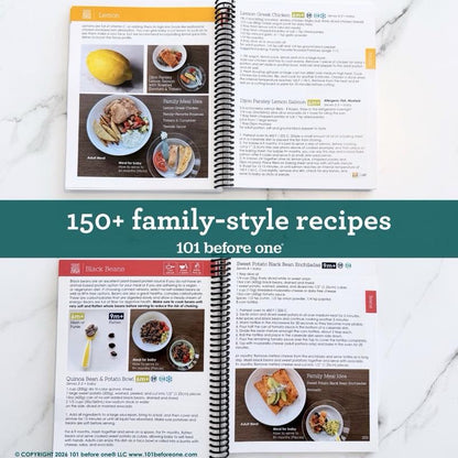 First Bites: The Visual Baby-Led Weaning Guide & Food Tracker