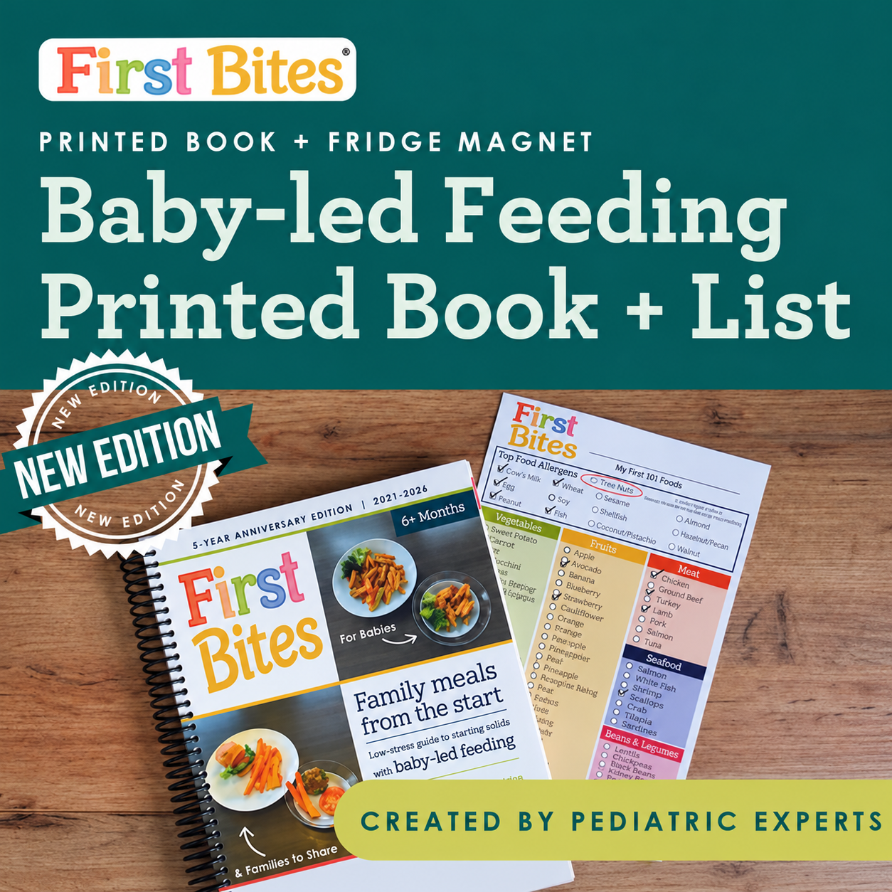 First Bites: The Visual Baby-Led Weaning Guide & Food Tracker – The ...