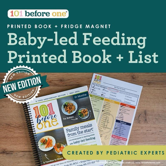 First Bites: The Visual Baby-Led Weaning Guide & Food Tracker