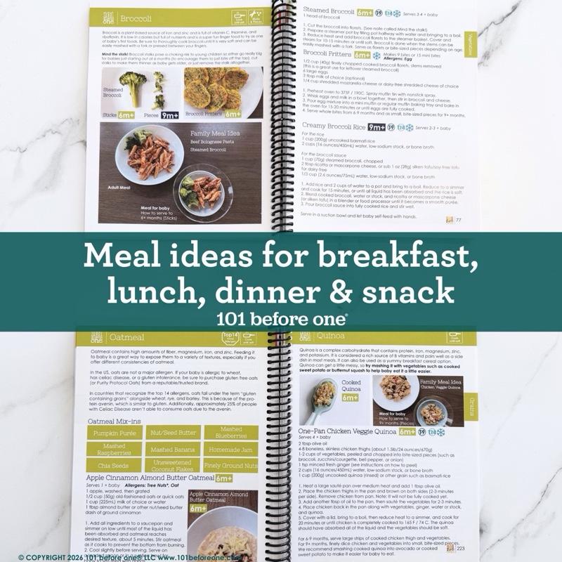 First Bites: The Visual Baby-Led Weaning Guide & Food Tracker