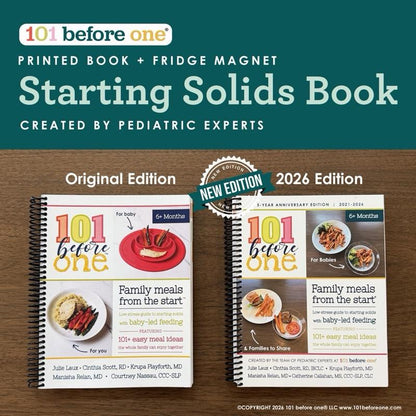 First Bites: The Visual Baby-Led Weaning Guide & Food Tracker
